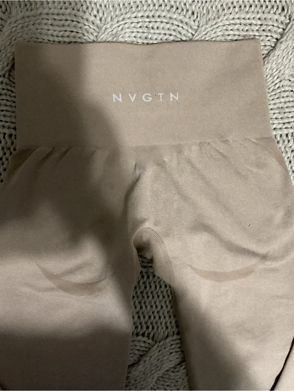 NVGTN Seamless Contour Leggings Tan Nude XS